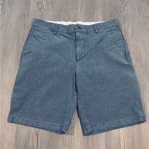 Old Navy Men's Denim Blue Flat Front Shorts